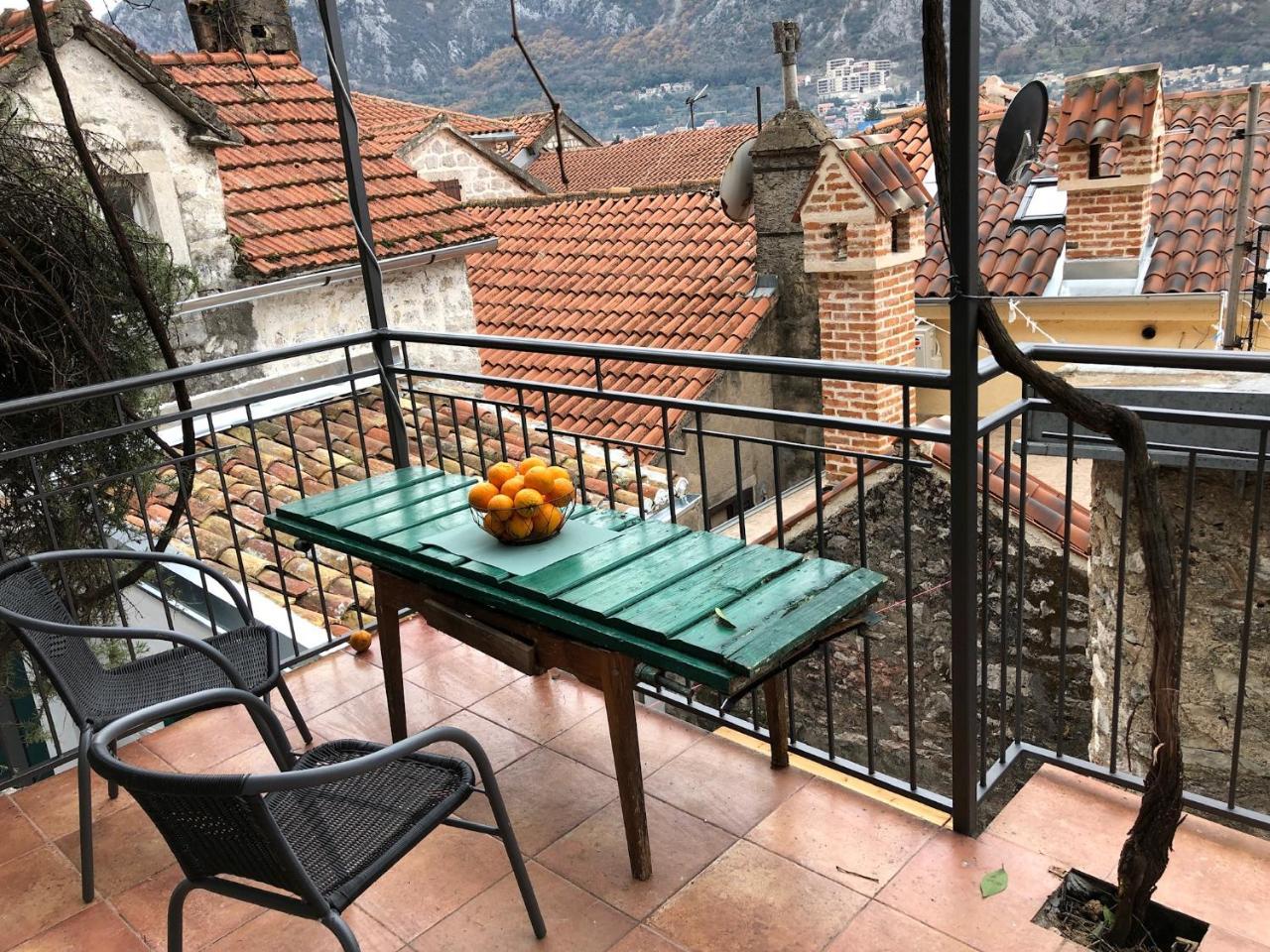 Chic & Stylish With Seaview-Terrace - Kotor Indah Leilighet Eksteriør bilde